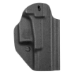 Picture of Mission First Tactical Inside Waistband Holster  Ambidextrous  Fits Glock 19 23  Kydex  Includes 1.5" Belt Attachment  Black Finish HGL19AIWBA-BL