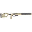 Picture of Magpul Industries Pro 700 Chassis  Fits Remington 700 Short Action  Fits Most AICS Pattern Magazines  Billet Aluminum/ Magpul Polymer Material  Fully Adjustable/Ambidextrous  Push Button Folding Stock  Flat Dark Earth MAG802-FDE