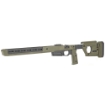Picture of Magpul Industries Pro 700 Chassis  Fits Remington 700 Short Action  Fits Most AICS Pattern Magazines  Billet Aluminum/ Magpul Polymer Material  Fully Adjustable/Ambidextrous  Push Button Folding Stock  Olive Drab Green MAG802-ODG