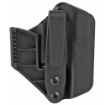 Picture of Mission First Tactical Minimalist  Inside Waistband Holster  Ambidextrous  Fits Glock 42/43/43x/48  Black Kydex   Includes 1.5" Belt Attachment H2GL43AIWBM
