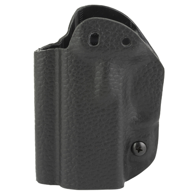 Picture of Mission First Tactical Hybrid Holster  Inside Waistband Holster  Ambidextrous  Fits Sig P365  Kydex with Leather Shell  Includes 1.5" Belt Attachment  Black H3-SIG-1-BLK2