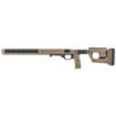 Picture of Magpul Industries Pro 700L Chassis Fixed chassis  Fits Remington 700 Long Action  Fits Most Long Action AICS Pattern Magazines  Ambidextrous  Billet Aluminum/Magpul Polymer Material  Flat Dark Earth MAG1003-FDE