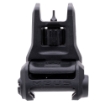 Picture of Magpul Industries MBUS 3 Back-Up Front Sight  Tool-Less Elevation Adjustment Similar to MBUS Pro  Ambidextrous Push-Button Deployment  Fits Picatinny Rails  Flip Up  Black MAG1166-BLK