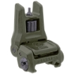 Picture of Magpul Industries MBUS 3 Back-Up Front Sight  Tool-Less Elevation Adjustment Similar to MBUS Pro  Ambidextrous Push-Button Deployment  Fits Picatinny Rails  Flip Up  OD Green MAG1166-ODG