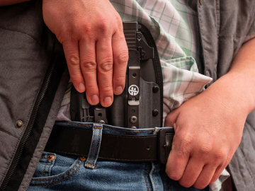 Picture of  Adaptive Tactical OMNICARRY Multi-Fit IWB Holster - Standard - Black - Left Handed