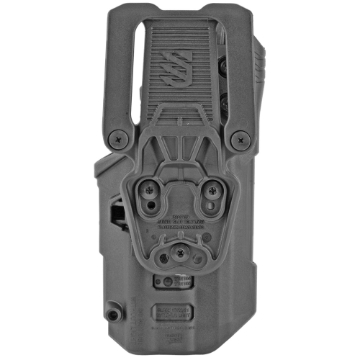 Picture of Blackhawk  T-Series Level 3 Duty Light-Bearing Basketweave Holster - Black - Left Handed